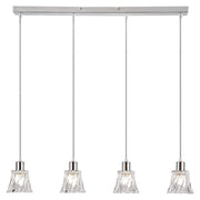 Rabalux Hestia lampada a sospensione cromata 4xE14 120cm