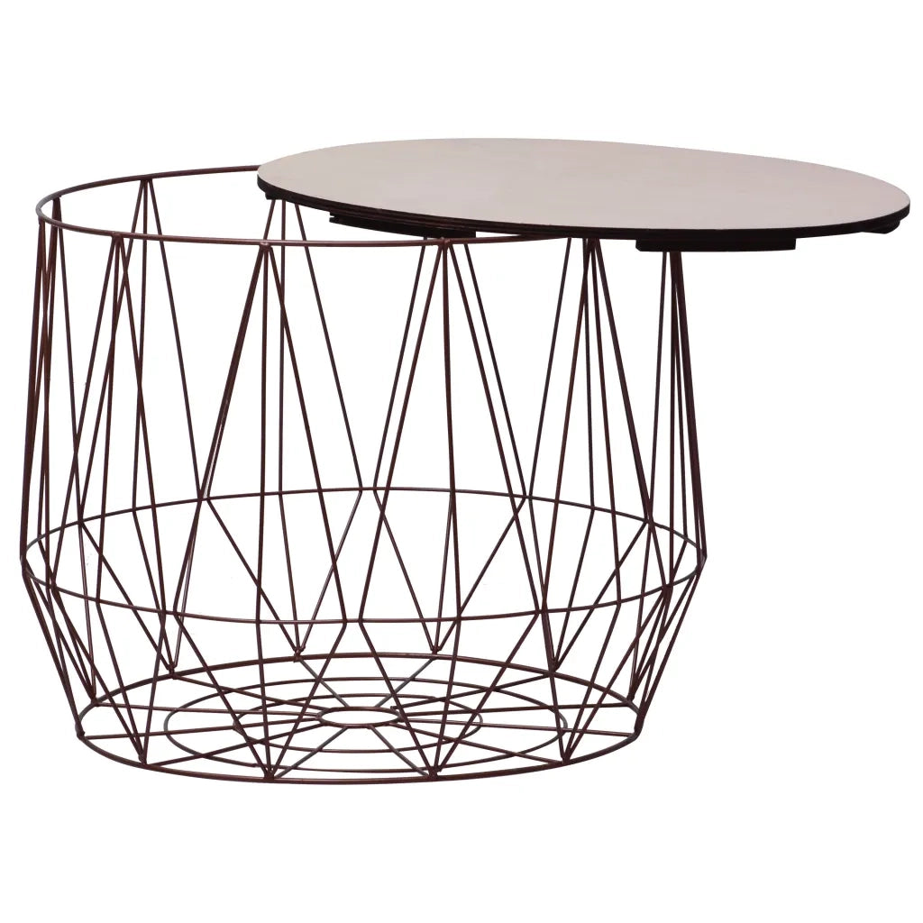 Tavolini da Salotto 2 pz Rame 287661