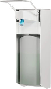 Dispensatore di sapone per parete - 500 ml - Alluminio