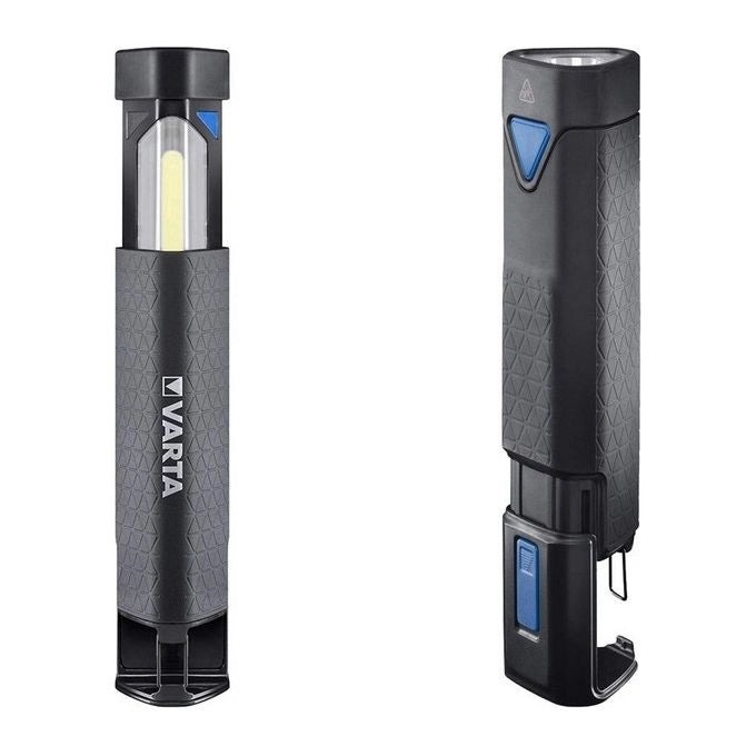 Torcia Varta Led Work Flex Telescope+4Aa