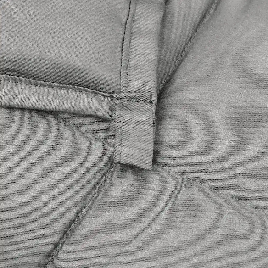 Coperta Ponderata Grigia 220x260 cm 11 kg Tessuto 350730