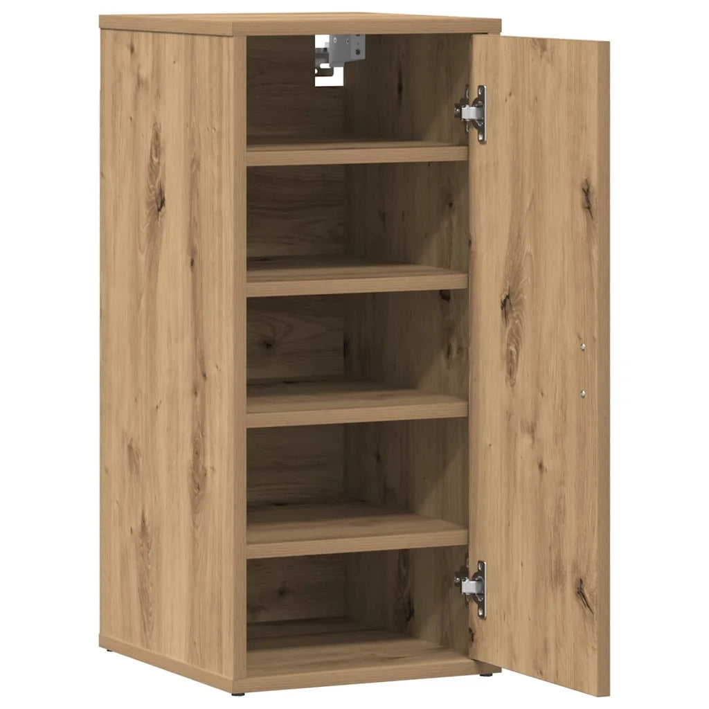 Scarpiera Rovere Artigianale 32x35x70 cm in Legno Multistrato 856706