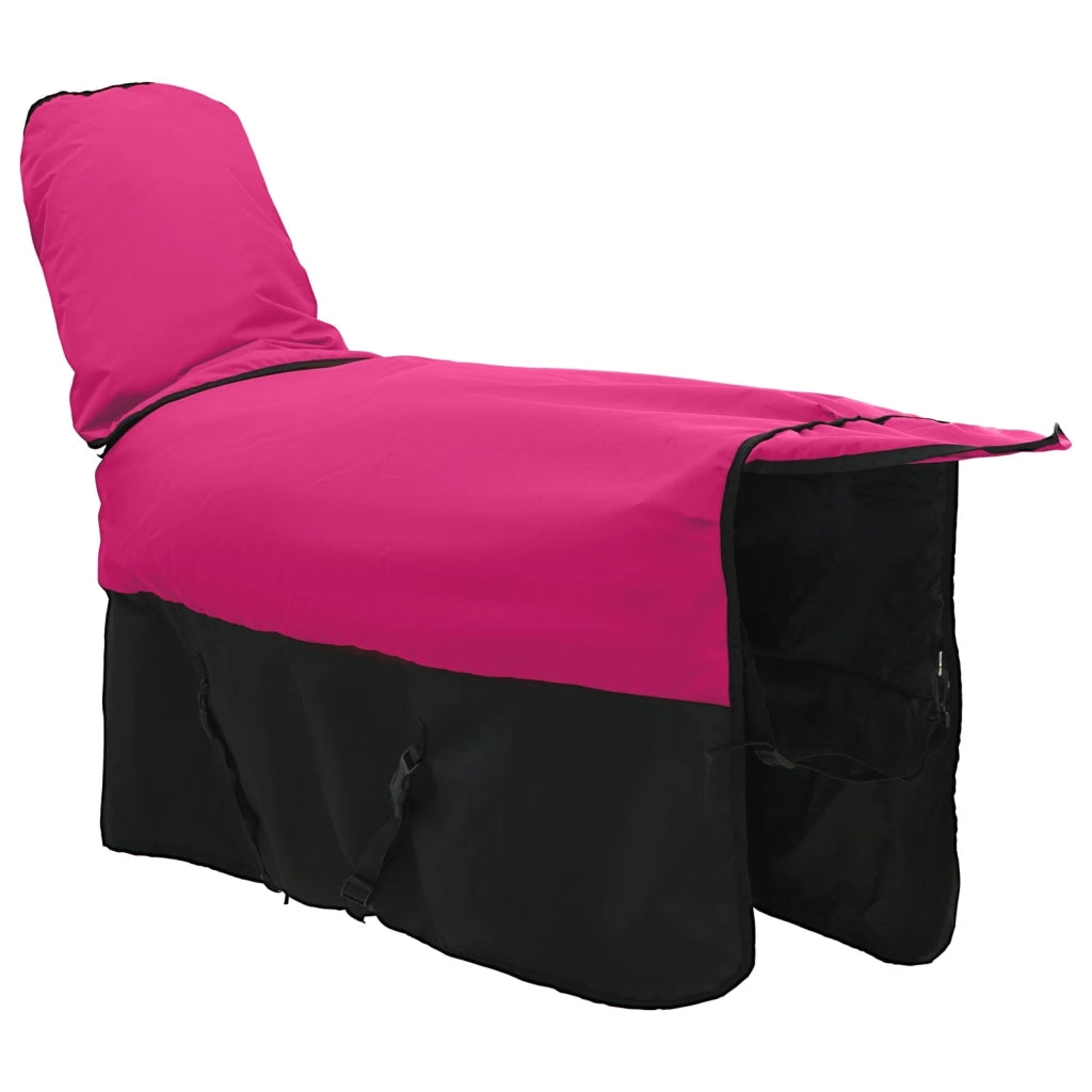 Coperta per Cavalli Rosa e Nero 95 cm Poliestere CFW7844162