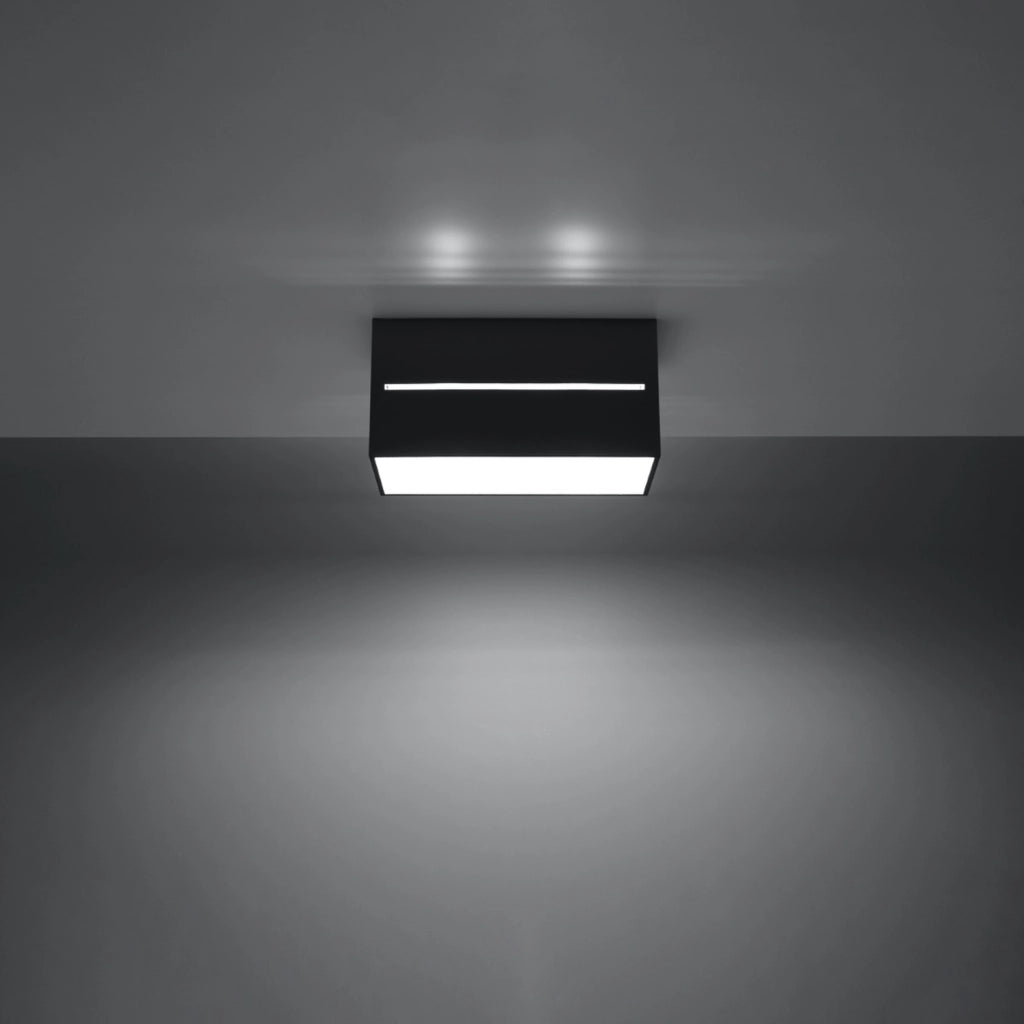 Lampada da soffitto LOBO 2 nero