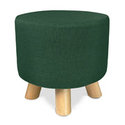 Pouf divano, pouf poggiapiedi verde abete – Nemo - SG38NEPL