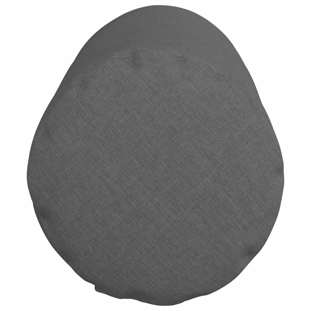 Cuscini a rullo 2 pz | Cuscini per sedie Grigio scuro ? 25 x 70 cm Tessuto