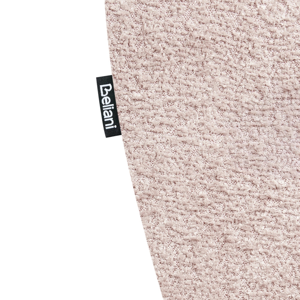 Sedia Rosa Boucle con braccioli per bambini Design moderno