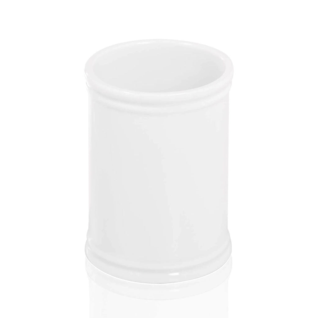 PORTASPAZZOLINI IMPERO D.8XH12CM BIANCO