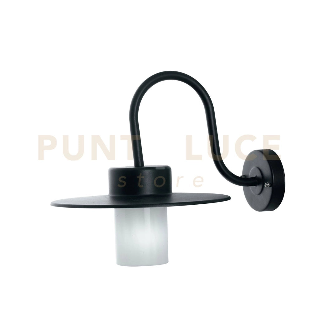 APPLIQUE YORK NERA 1 LUCE ATTACCO E27 IP44 39,5X30X31,5CM