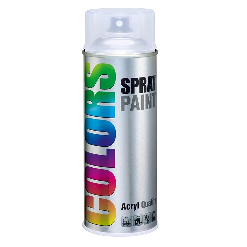Vernice acrilica decorativa grigio argento 400 ml RAL7001