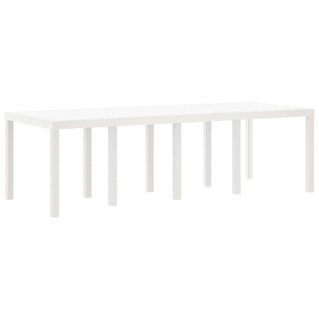 Set da Pranzo per Giardino 9 pcs Grigio chiaro Polipropilene 3378750