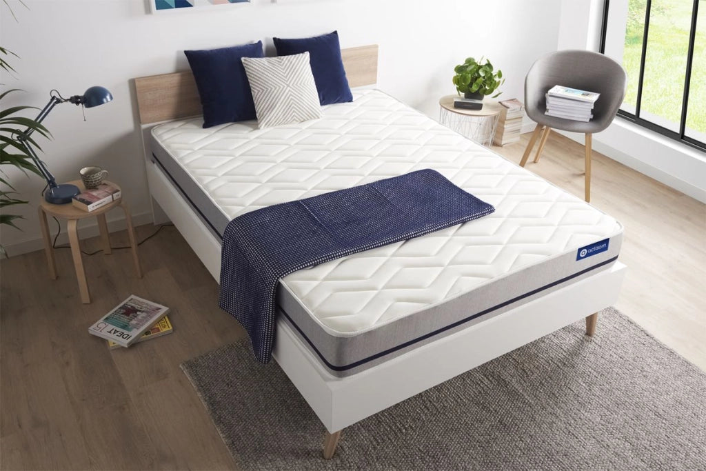 Materasso Actilatex soft 70x220cm - Spessore : 20cm - Lattice e memory foam - Moderatamente rigido