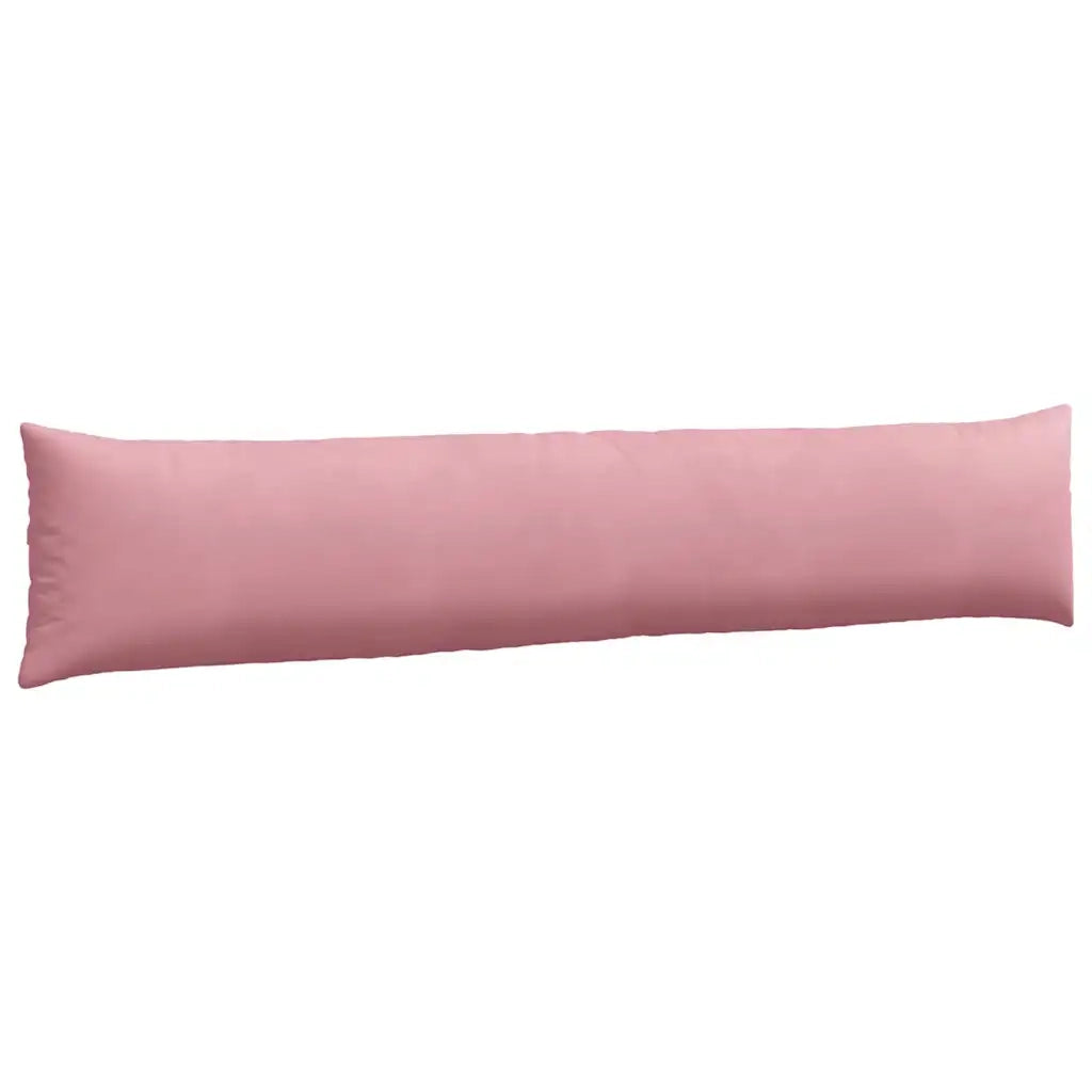 Cuscini da Divano 2 pz-Set di 2 Cuscini per Sofa Rosa 200 x 40 cm Tessuto in Cords