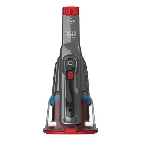 Black & Decker Dustbuster aspirapolvere senza filo Nero, Rosso Sacchetto per la polvere