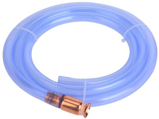 Sifon Slang Antistatica PVC Zelfaanzuigend - Trasferimento Carburante - 1,8 Metri x 1/2 Pollice - Sicuro dall'Acqua - Ideale per Liquidi