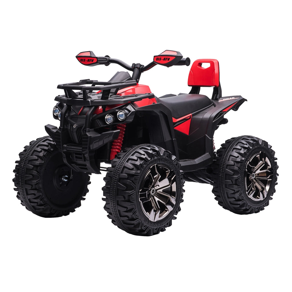 Auto elettrica per bambini ¨C zephmum ¨C rosso nero