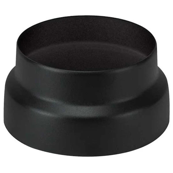 Riduzione smaltata diametro 150 a 120 mm colore nero per stufe a legna Save