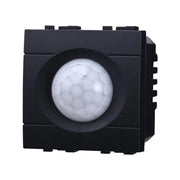 Sensore Movimento PIR Timer 2P 2M Colore Nero Compatibile Con Bticino Living International