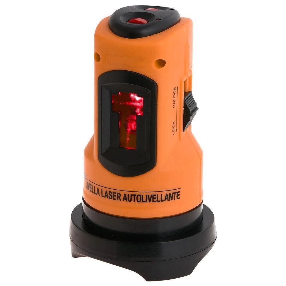 Trade Shop - Livella Laser Auto Livellante A 10 Mt Con Treppiede E Valigetta Professionale -