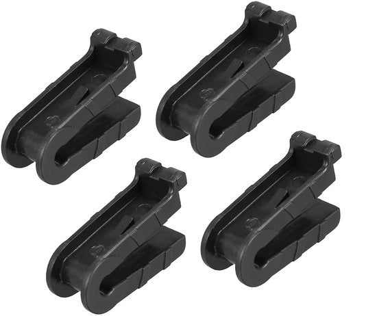 Adattatore Clip Braccio Wisserblad Universale Tipo C Nero (4-Pack)