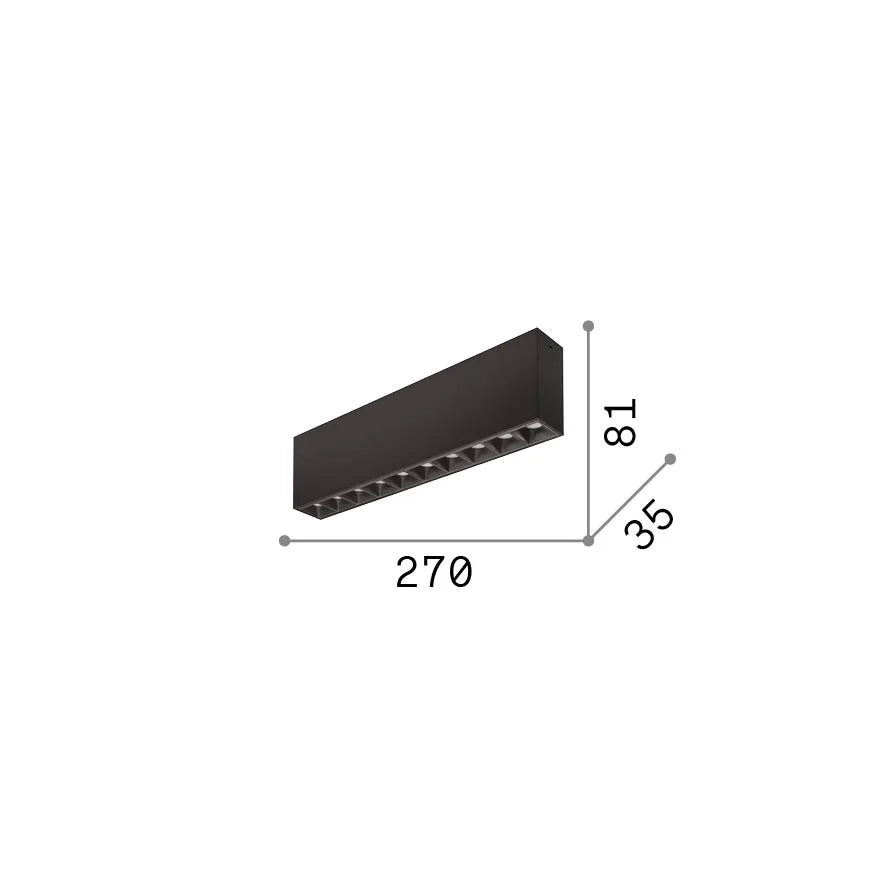 Plafoniera Lika 21 Luci Led Integrato Bianca