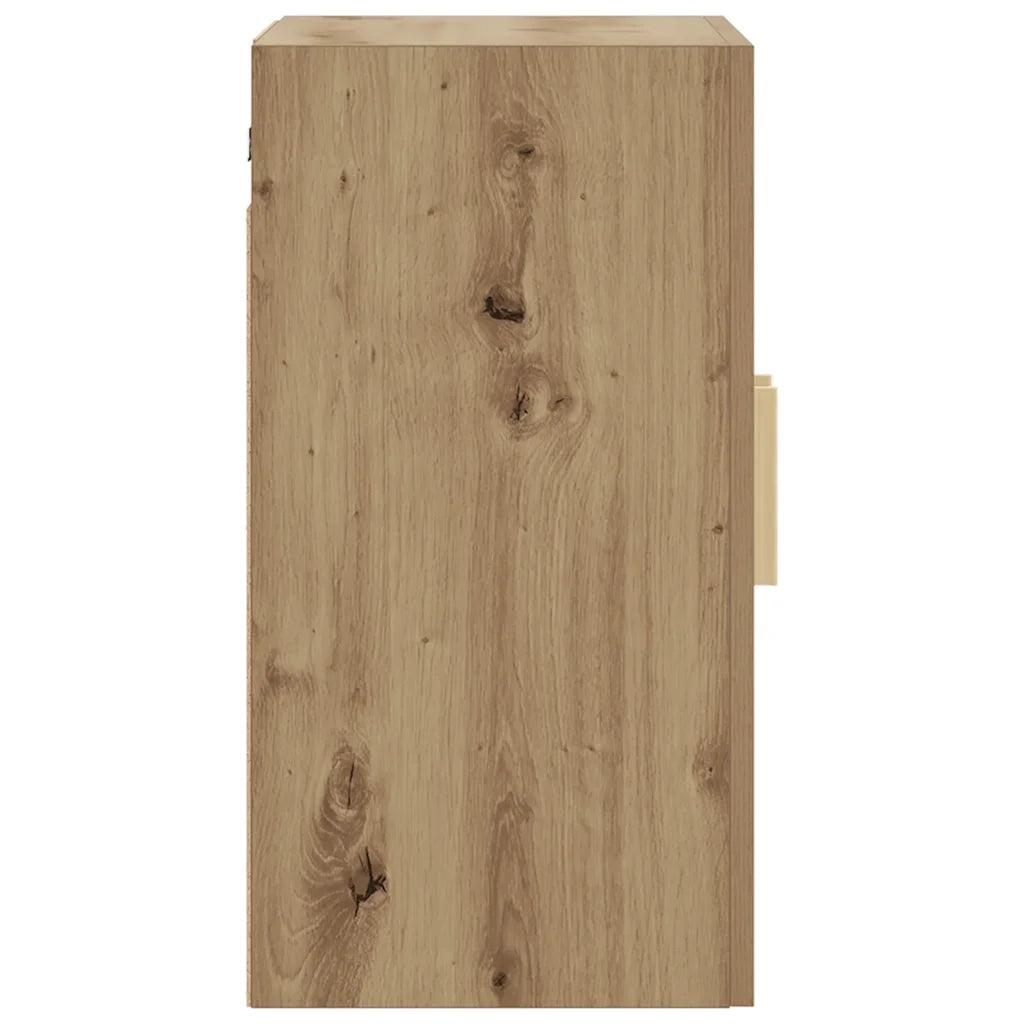 Armadietto a Muro Rovere Artigianale 60x31x60 cm in Truciolato 857070