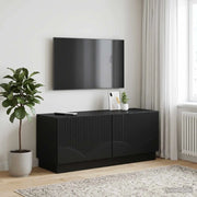 Mobile TV Nero Legno ingegnerizzato 897336