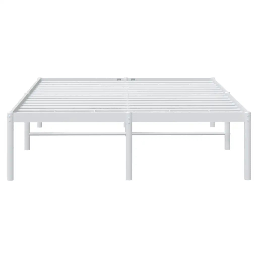 Giroletto-Struttura Letto in Metallo Bianco 120x190 cm 531429