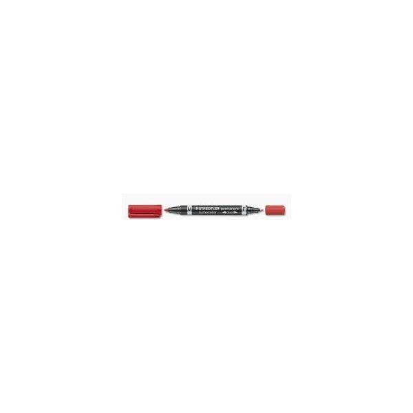 Cf10marcatori lumocolor duo rosso - 348-2