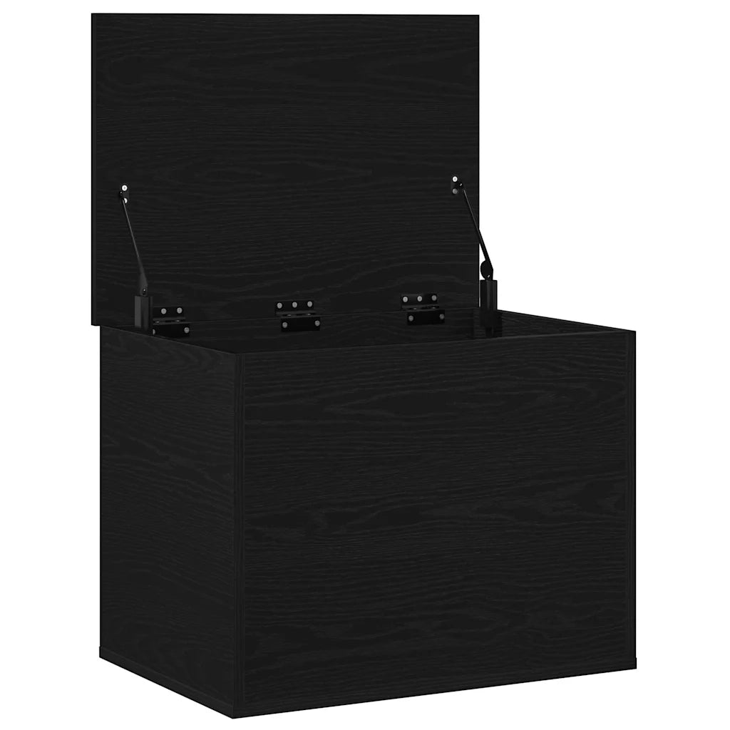 Scatola di Stoccaggio Rovere nero 60 x 42 x 46 cm 862290