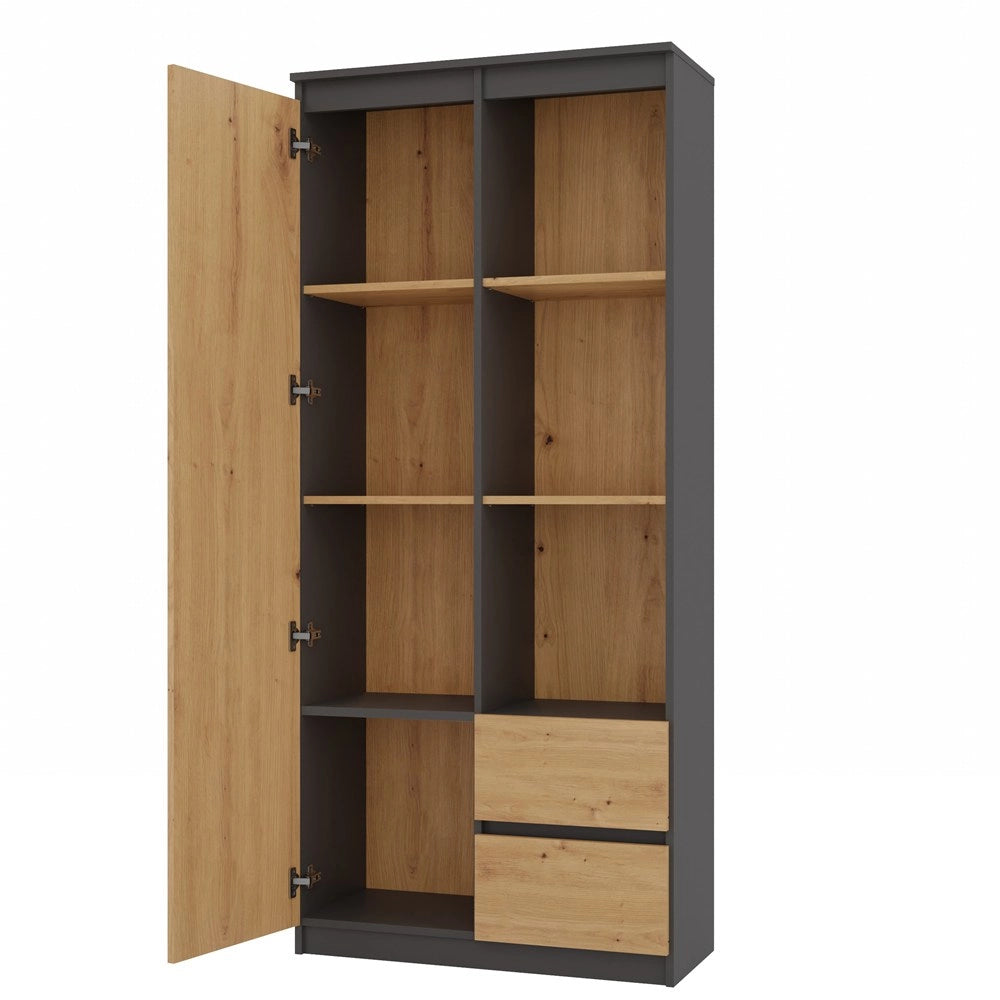 Scaffale bily RS-80 antracite artisan libreria moderna
