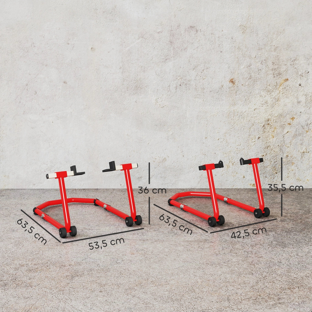 Supporto Ruote Motocicletta Anteriore e Posteriore ¨C Minimal ¨C 390 kg
