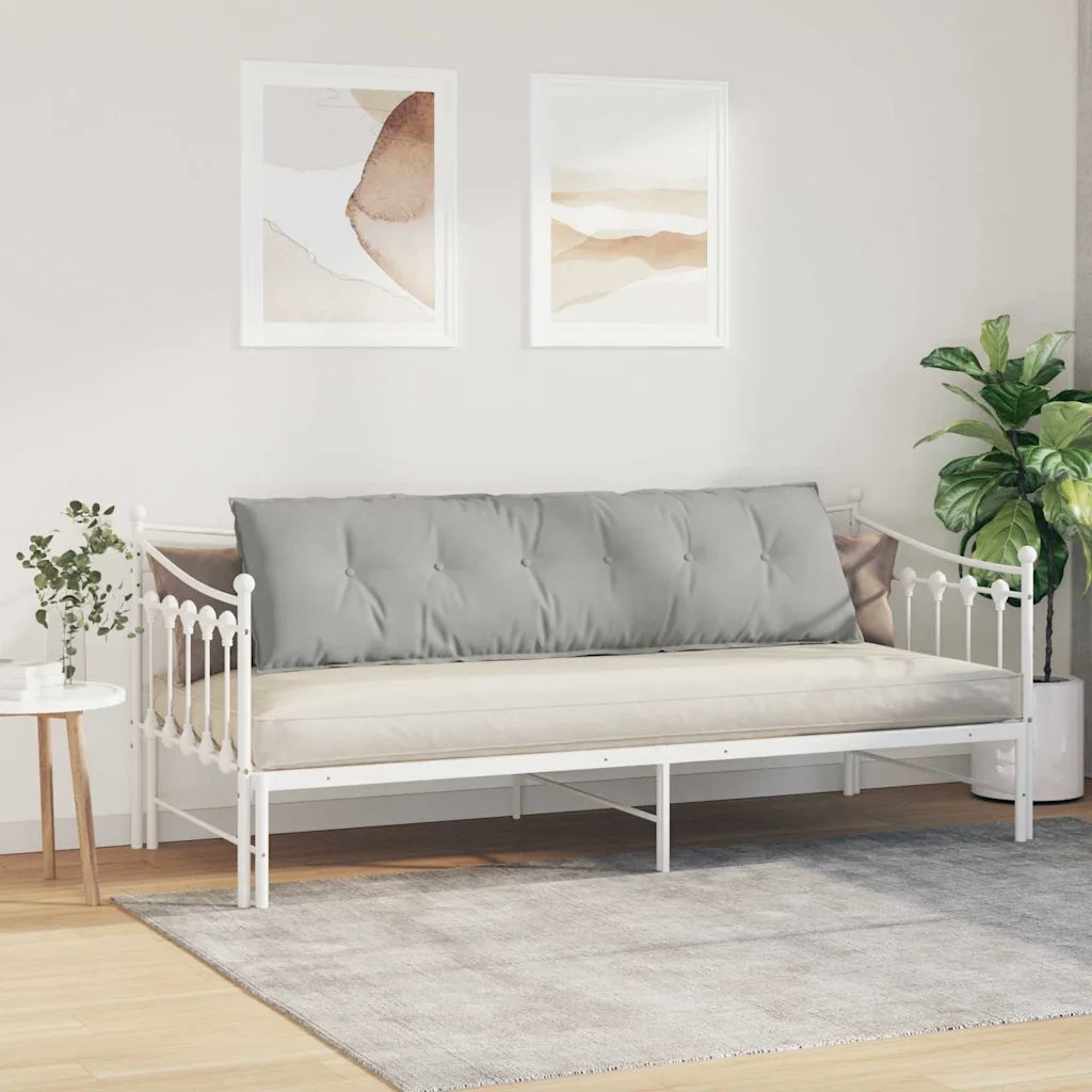 Cuscino per Schiena | Cuscino dorsale Grigio chiaro 180 x 50 cm