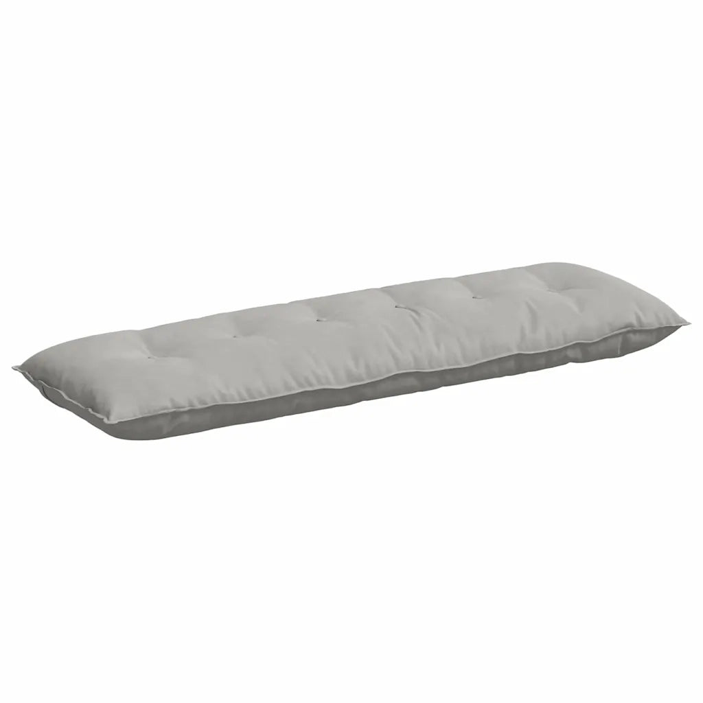 Cuscino per Schiena Grigio chiaro 160 x 50 cm 42014903