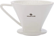 Vaso di bambù intrecciato grigio/marrone - ca. 40 x 23 x 20 cm