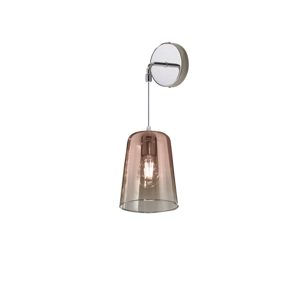 APPLIQUE BIANCO REGOLABILE 1 LUCE RAME 1164BI-A-RA