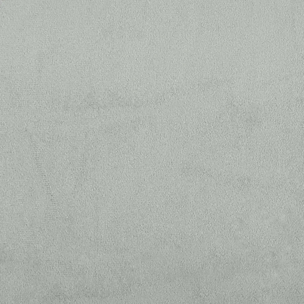 Poltrona Grigio Chiaro 62x79x79 cm Velluto 351372