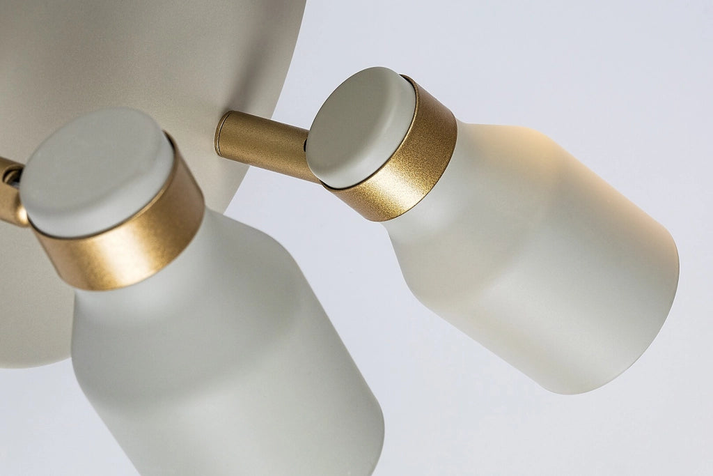 Lampada da soffitto Nezori 3xGU10 bianco oro Rabalux
