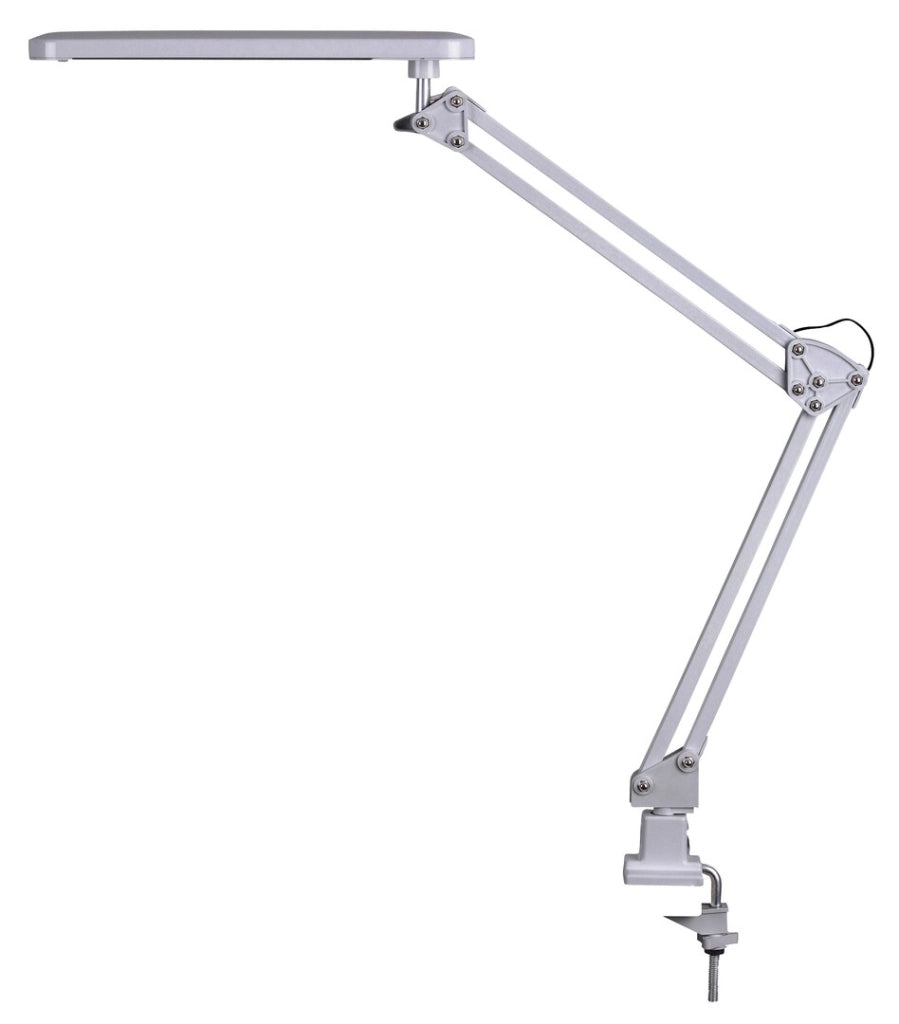 Lampada disegno morsetto argento LED 6W Raul 4420 Rabalux