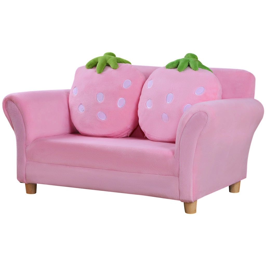 Poltrona per Bambini ¨C Minimal ¨C Rosa 90x53x48cm