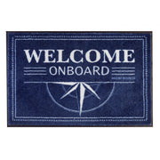 ZERBINO WELCOME BLU 75X50