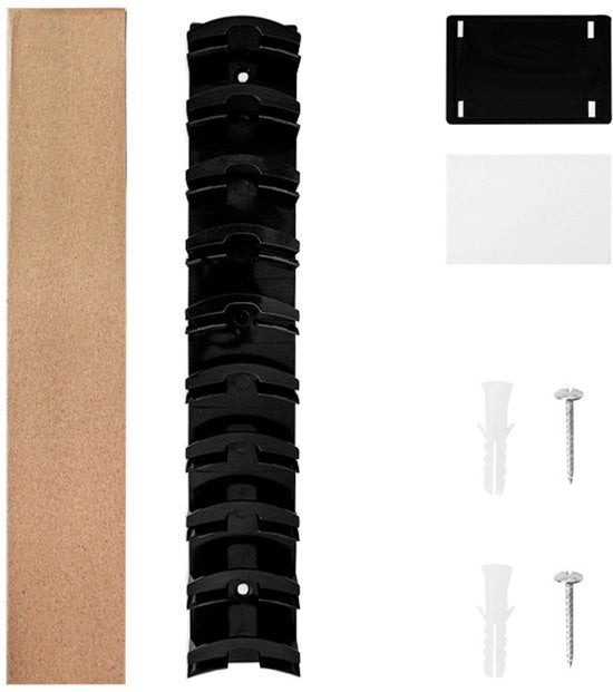 Pettenrek in Acrilico per 10 Pet, Colore Nero