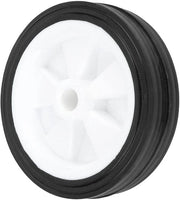 Zwenkwielen 120 mm - Industriale Zwenkwielen - Movimento Silenzioso - Compatibili con Compressori d'Aria - Utilizzo Portatile - Installazione Facile - Pneumatici