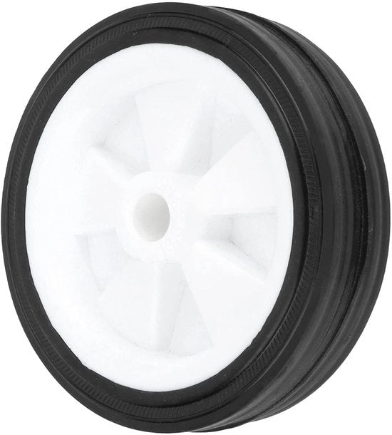 Zwenkwielen 120 mm - Industriale Zwenkwielen - Movimento Silenzioso - Compatibili con Compressori d'Aria - Utilizzo Portatile - Installazione Facile - Pneumatici