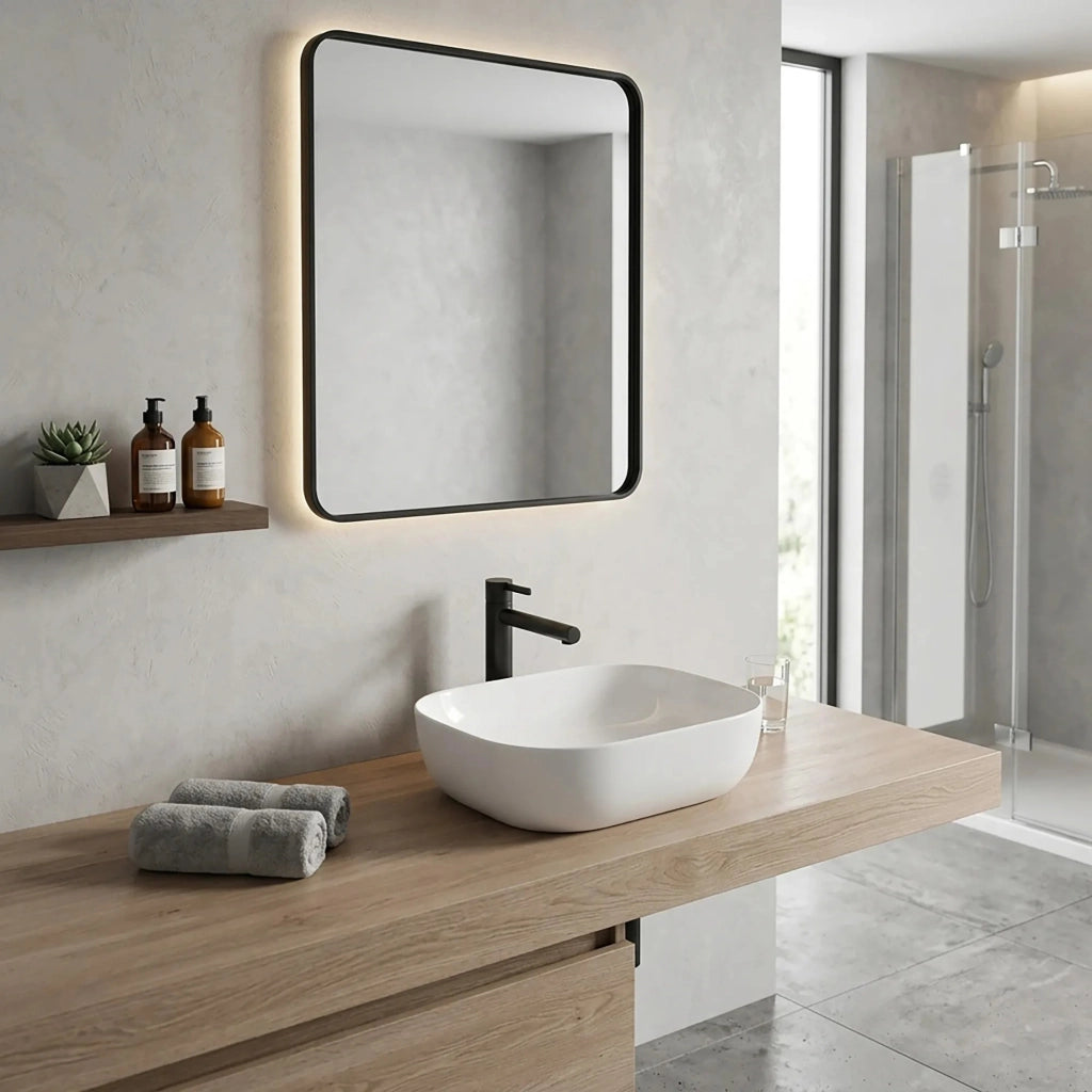 Lavabo Da Appoggio Rea Mona Slim
