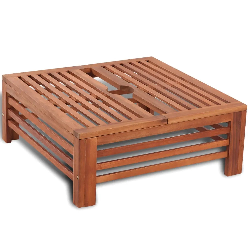 Rivestimento Supporto Base Ombrellone-Supporto per ombrellone in Legno