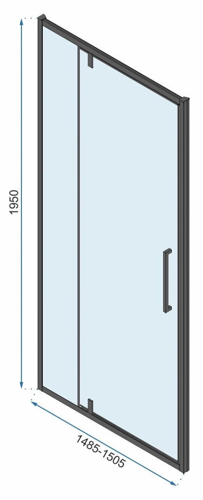 Cabina Doccia Ad Angolo Rapid Swing 90x100