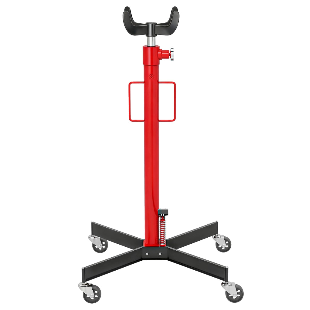 Cric Idraulico ¨C Minimal ¨C Rosso, Acciaio, 58x58x110-191,5 cm