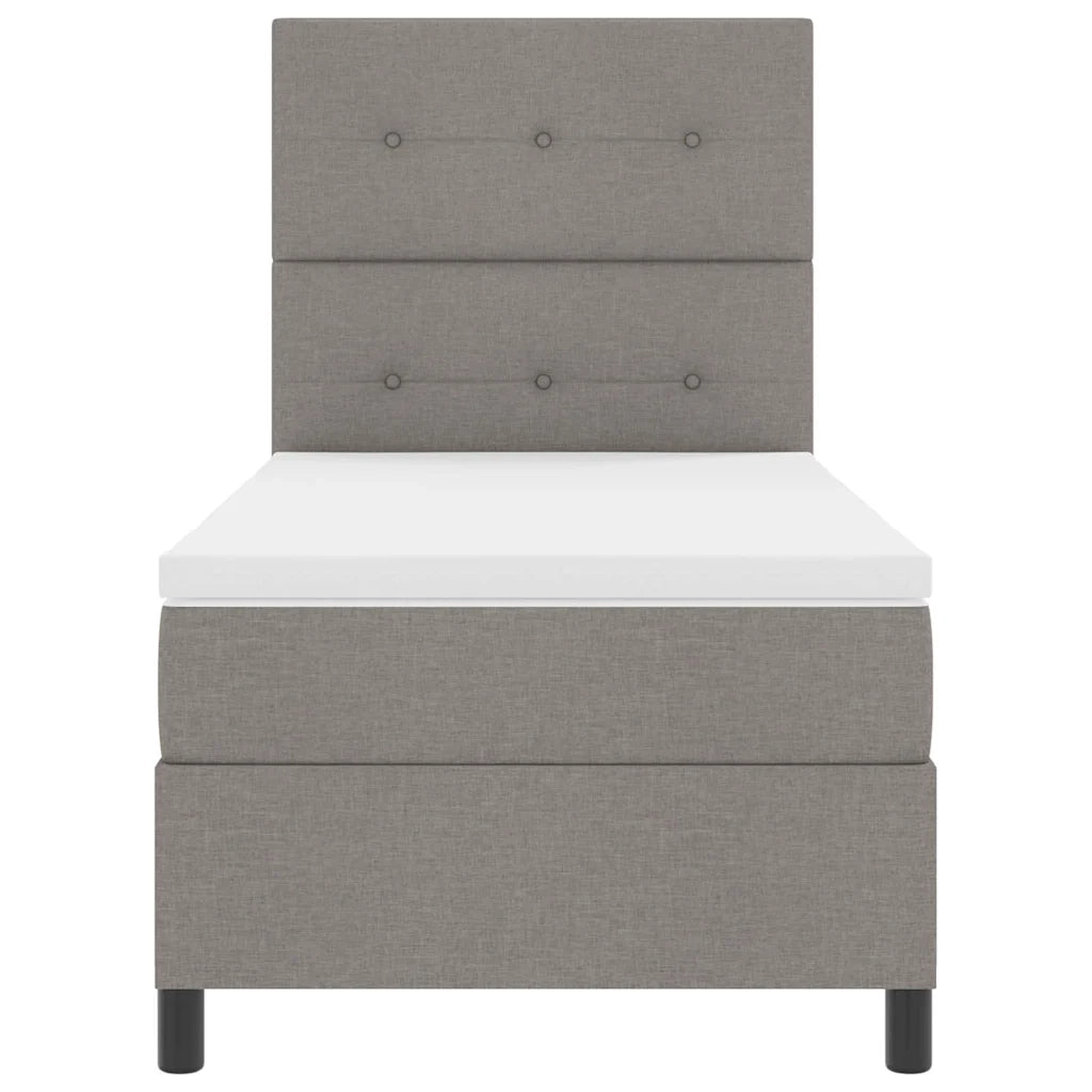 Letto a molle con materasso Talpa 100 x 200 cm Tessuto 3339368