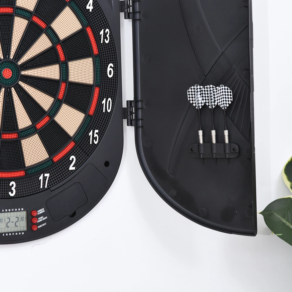 Gioco Freccette Elettronico ¨C Minimal ¨C 44x4.4x50 cm Nero